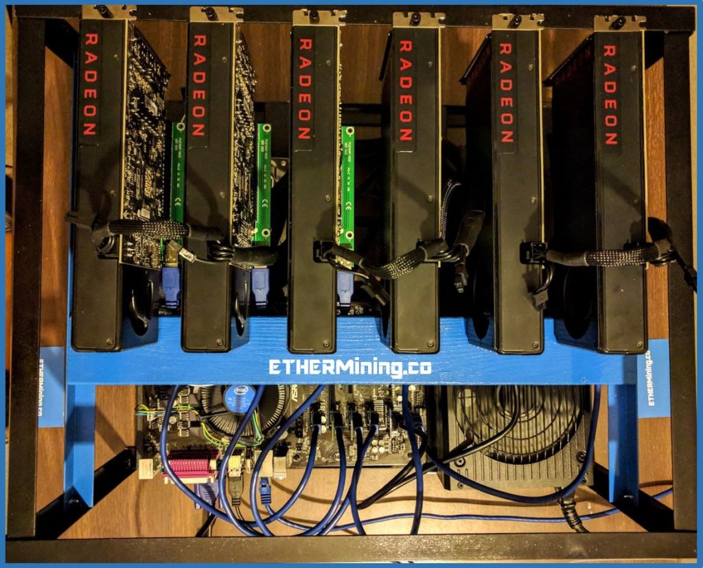 Ether Mining Rig - AMD GPU RX 480 - Ethereum Mining